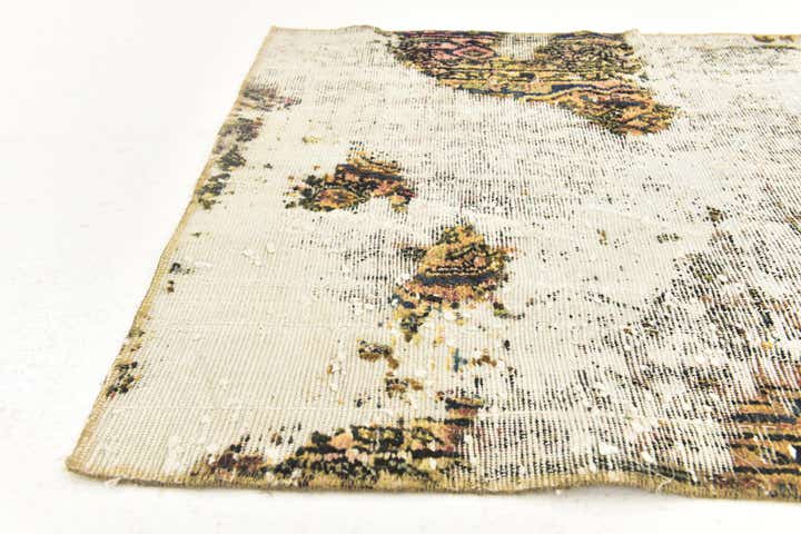 3' x 4' 5 Hand Knotted Ultra Vintage Persian Wool Rug