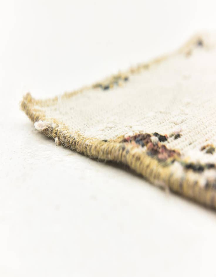 Detail image of 3' x 4' 5  Hand Knotted Ultra Vintage Persian Wool Rug