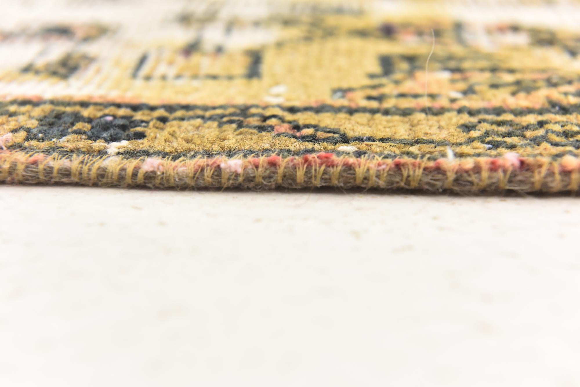 6' x 8' 8 Hand Knotted Ultra Vintage Persian Wool Rug