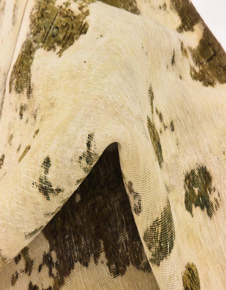 Detail image of 9' 6 x 11' 2  Hand Knotted Ultra Vintage Persian Wool Rug