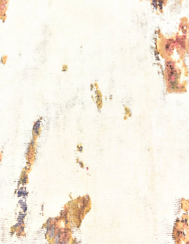 Detail image of 4' x 5' 9  Hand Knotted Ultra Vintage Persian Wool Rug