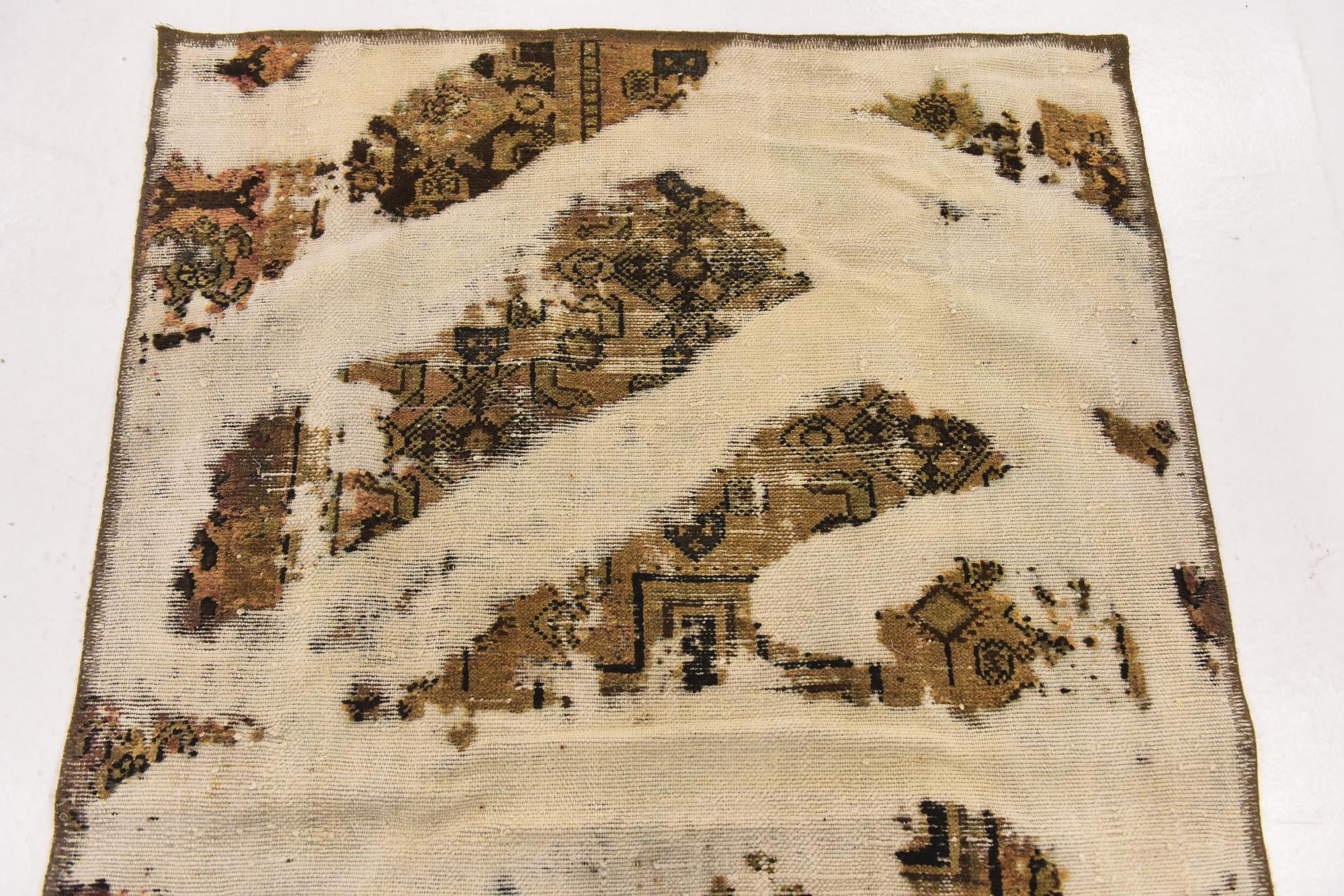 3' 4 x 5' 4 Hand Knotted Ultra Vintage Persian Wool Rug