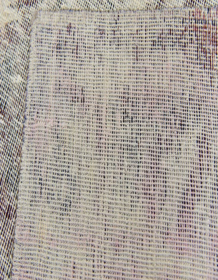 Detail image of 4' 4 x 5' 3  Hand Knotted Ultra Vintage Persian Wool Rug