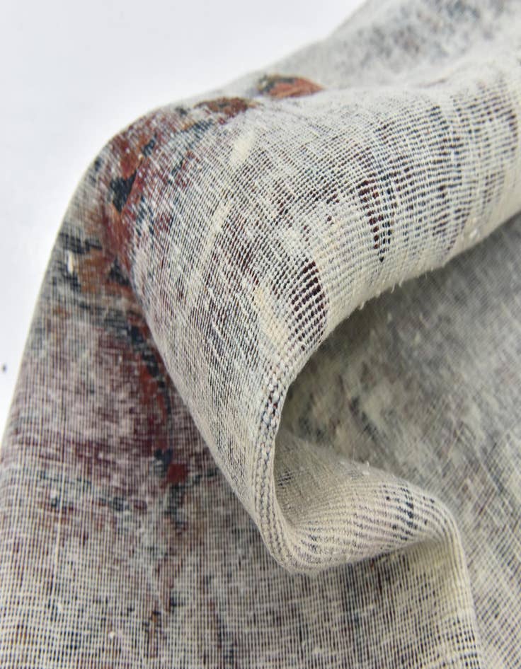 Detail image of 4' 4 x 5' 3  Hand Knotted Ultra Vintage Persian Wool Rug