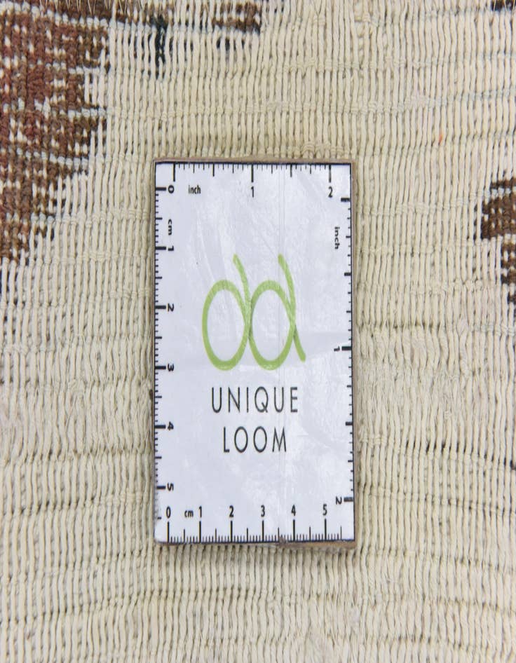 Detail image of 6' 10 x 9' 3  Hand Knotted Ultra Vintage Persian Wool Rug