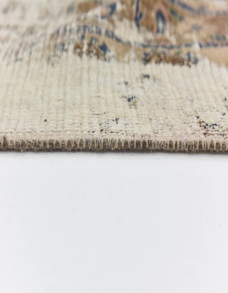 Detail image of 6' 10 x 9' 3  Hand Knotted Ultra Vintage Persian Wool Rug