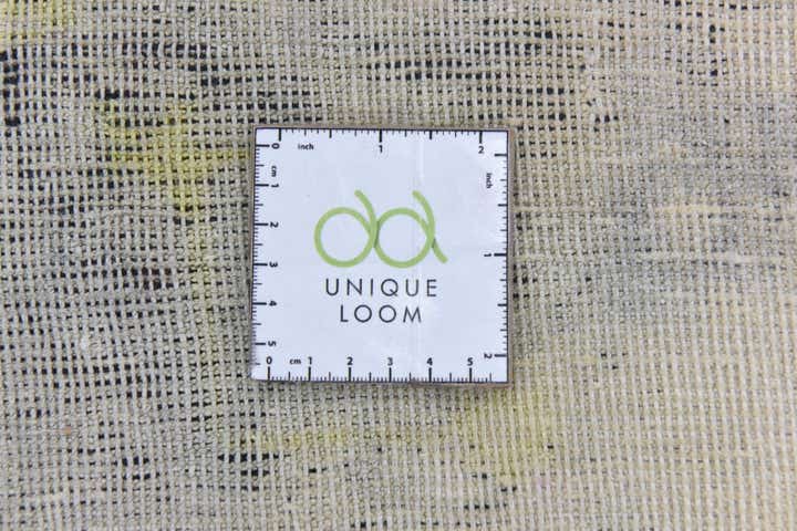 6' 8 x 9' 9 Hand Knotted Ultra Vintage Persian Wool Rug