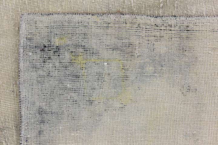 6' 8 x 9' 9 Hand Knotted Ultra Vintage Persian Wool Rug