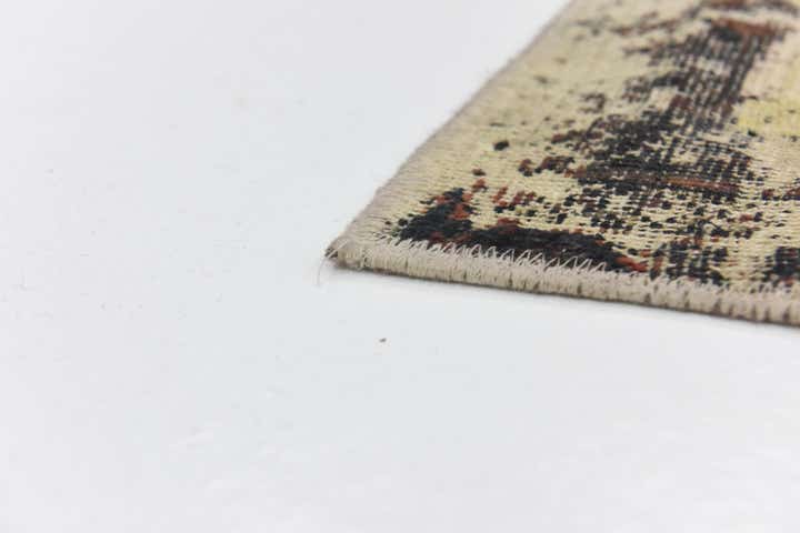 6' 8 x 9' 9 Hand Knotted Ultra Vintage Persian Wool Rug