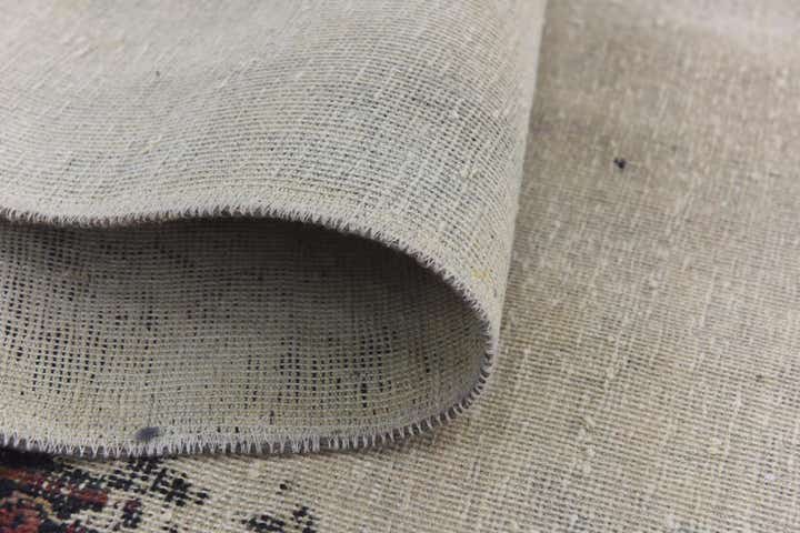 6' 8 x 9' 9 Hand Knotted Ultra Vintage Persian Wool Rug