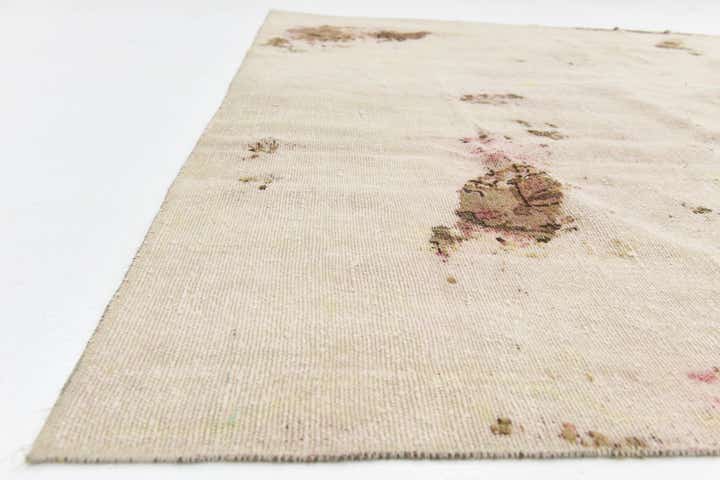 6' 5 x 7' 8 Hand Knotted Ultra Vintage Persian Wool Rug