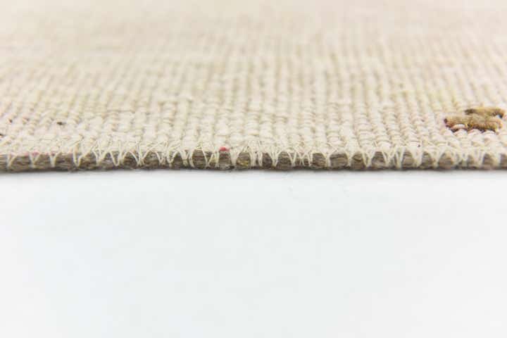 6' 5 x 7' 8 Hand Knotted Ultra Vintage Persian Wool Rug