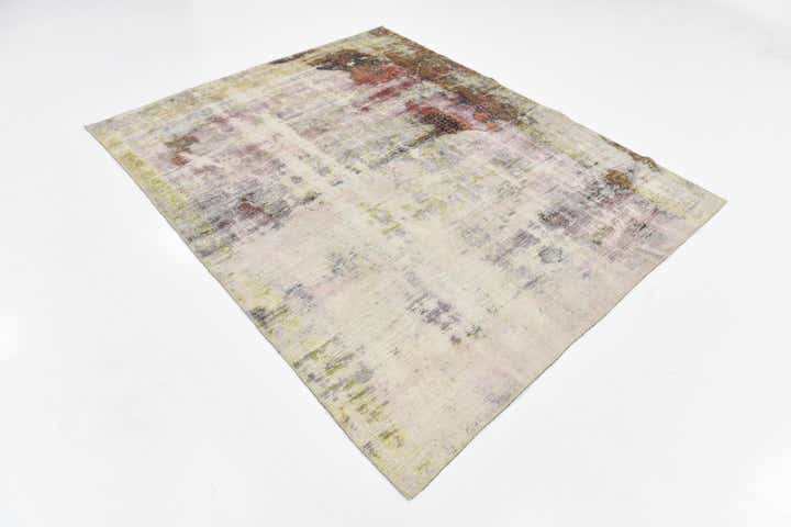 6' 3 x 7' 8 Hand Knotted Ultra Vintage Persian Wool Rug