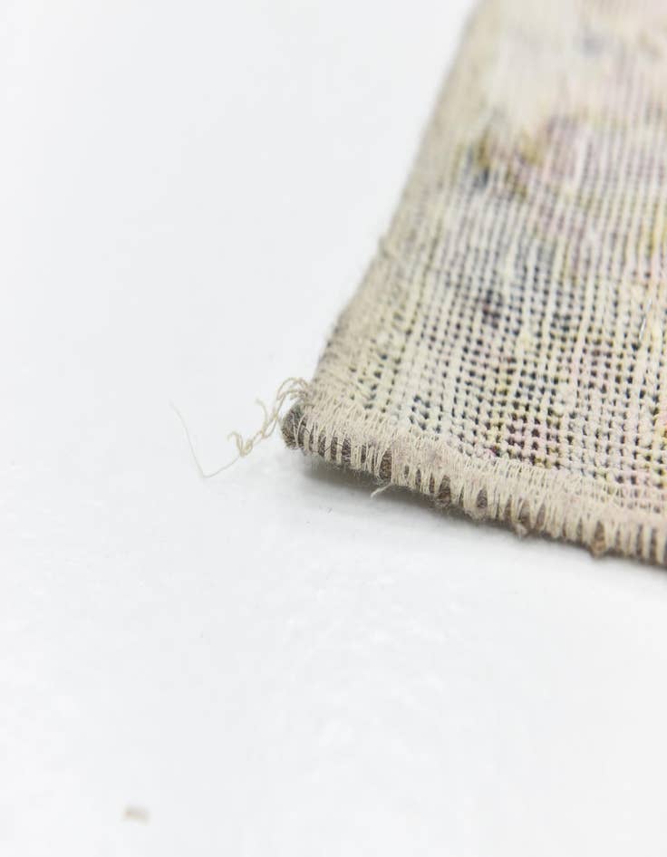 Detail image of 6' 3 x 7' 8  Hand Knotted Ultra Vintage Persian Wool Rug