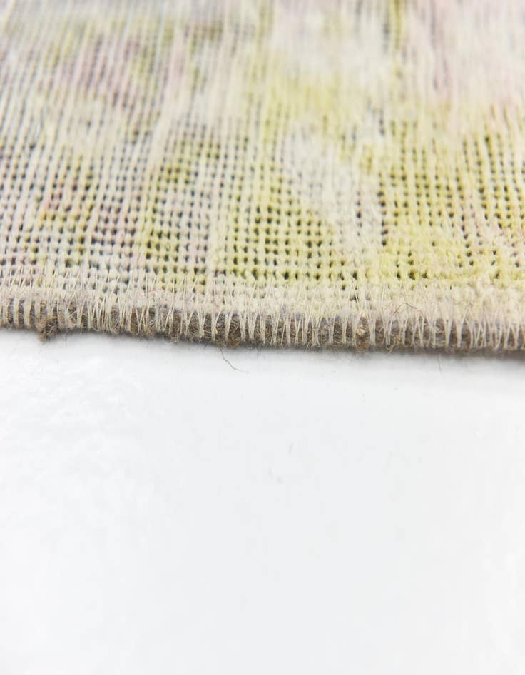 Detail image of 6' 3 x 7' 8  Hand Knotted Ultra Vintage Persian Wool Rug