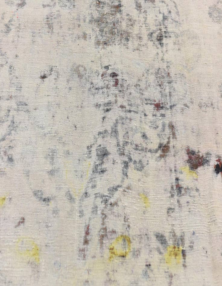 Detail image of 6' x 9' 3  Hand Knotted Ultra Vintage Persian Wool Rug
