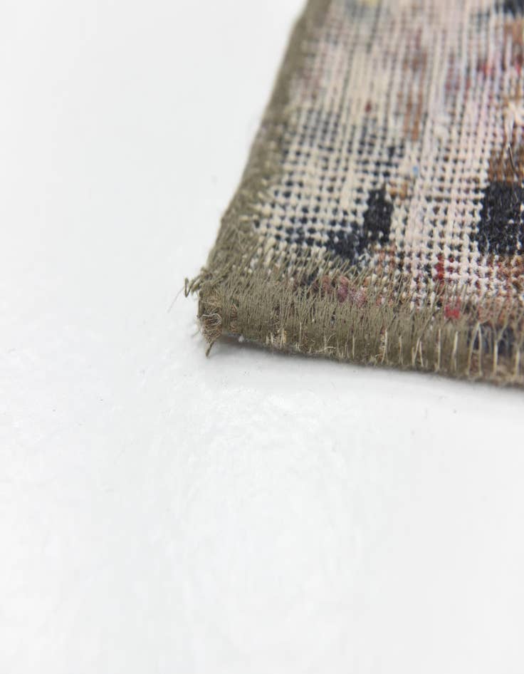 Detail image of 6' x 9' 3  Hand Knotted Ultra Vintage Persian Wool Rug