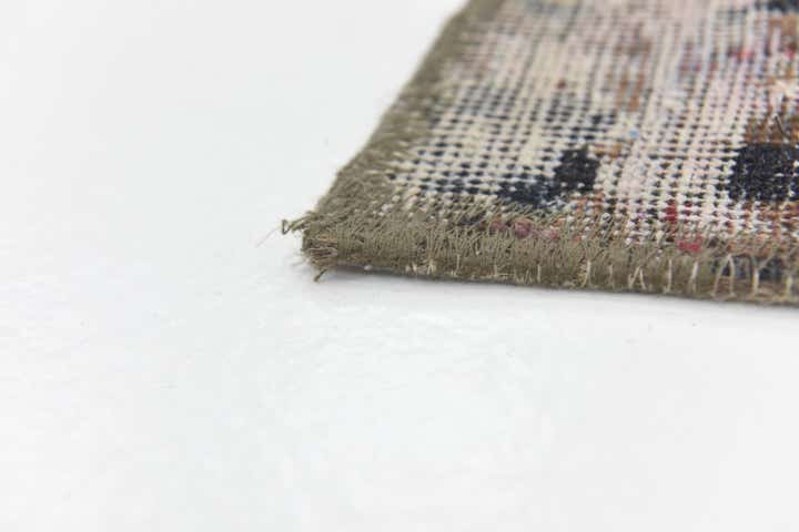 6' x 9' 3 Hand Knotted Ultra Vintage Persian Wool Rug