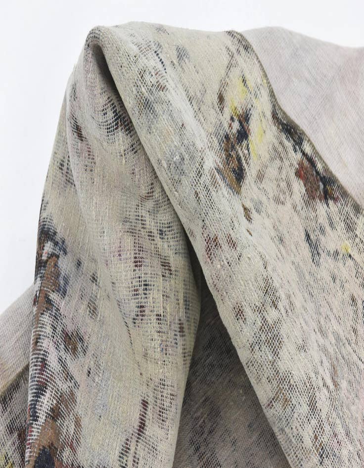 Detail image of 6' x 9' 3  Hand Knotted Ultra Vintage Persian Wool Rug