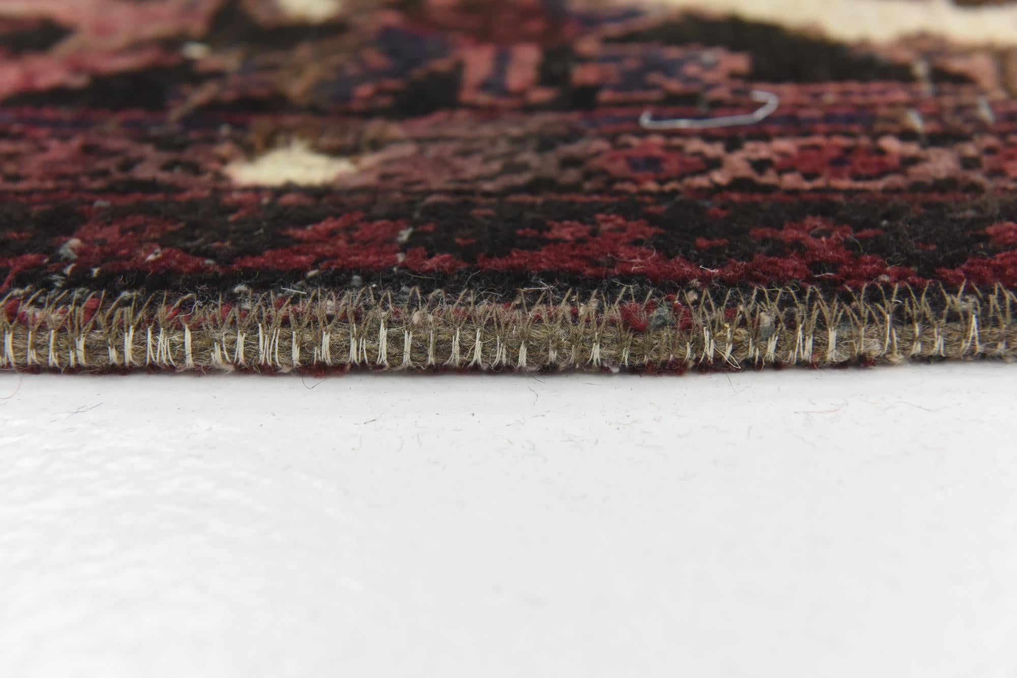 7' x 8' 9 Hand Knotted Ultra Vintage Persian Wool Rug