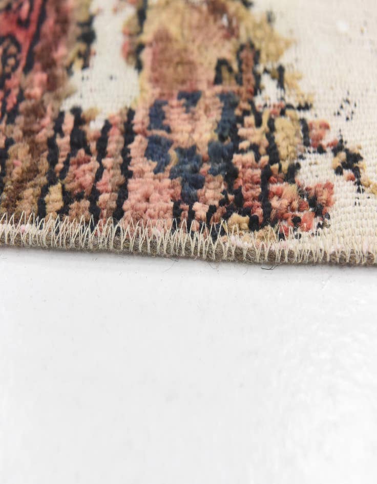 Detail image of 4' 9 x 6' 5  Hand Knotted Ultra Vintage Persian Wool Rug