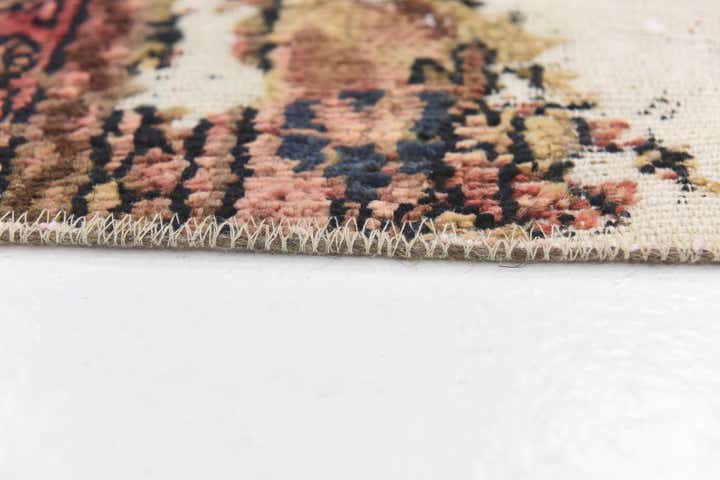 4' 9 x 6' 5 Hand Knotted Ultra Vintage Persian Wool Rug