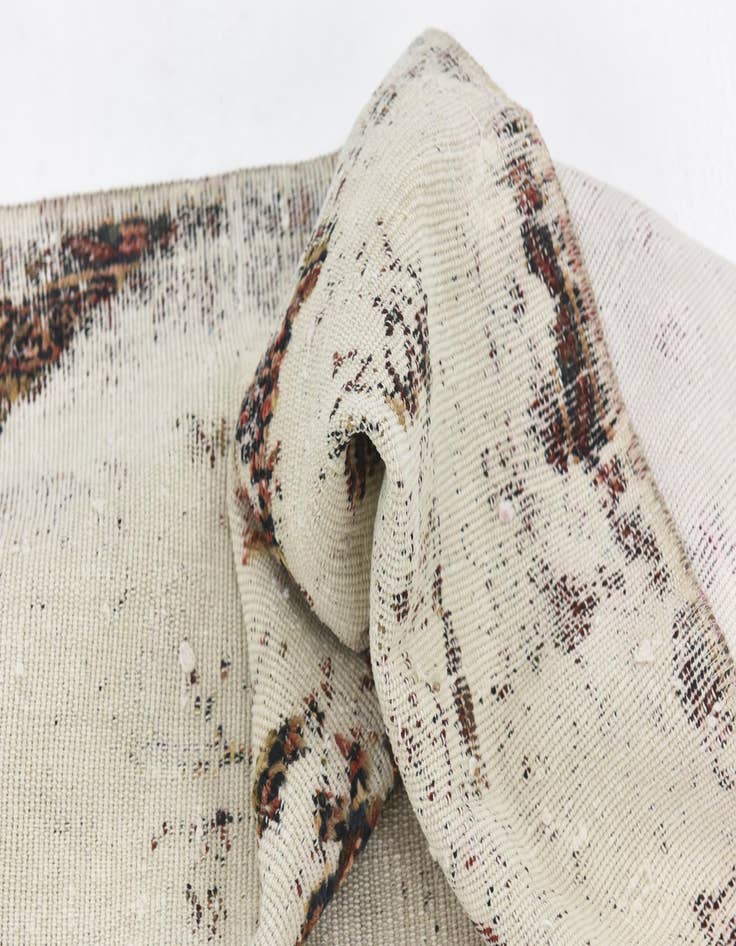 Detail image of 4' 9 x 6' 5  Hand Knotted Ultra Vintage Persian Wool Rug