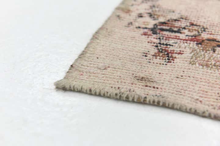 4' 9 x 6' 5 Hand Knotted Ultra Vintage Persian Wool Rug