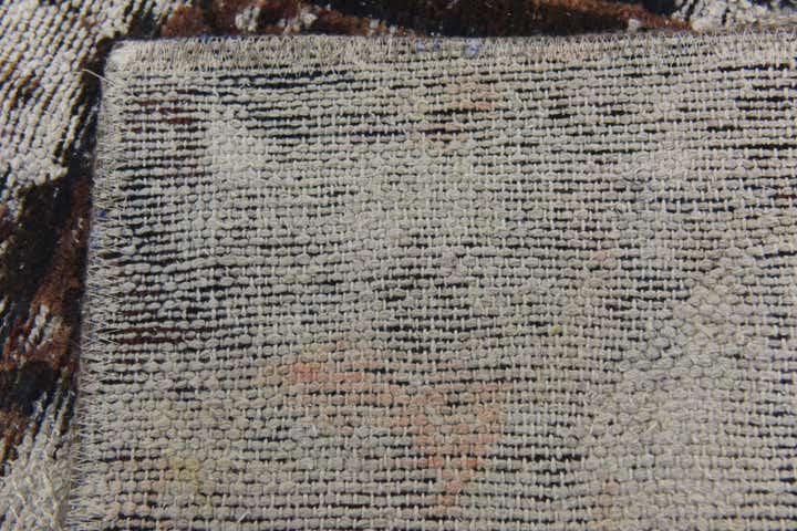 6' 8 x 9' 2 Hand Knotted Ultra Vintage Persian Wool Rug