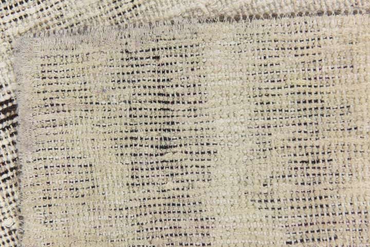 6' 9 x 7' 6 Hand Knotted Ultra Vintage Persian Wool Rug