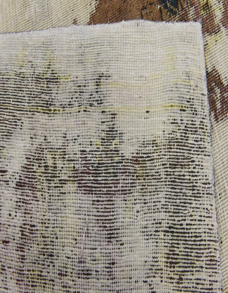 Detail image of 9' x 12' 6  Hand Knotted Ultra Vintage Persian Wool Rug