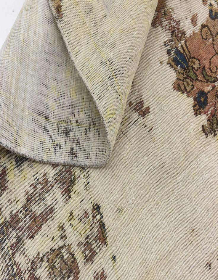 Detail image of 9' x 12' 6  Hand Knotted Ultra Vintage Persian Wool Rug