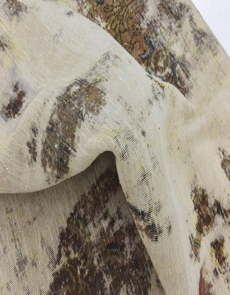 Detail image of 9' x 12' 6  Hand Knotted Ultra Vintage Persian Wool Rug