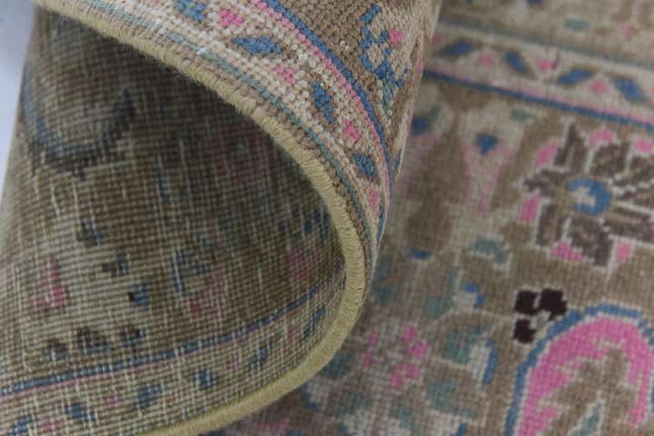 8' 9 x 11' 8 Hand Knotted Ultra Vintage Persian Wool Rug