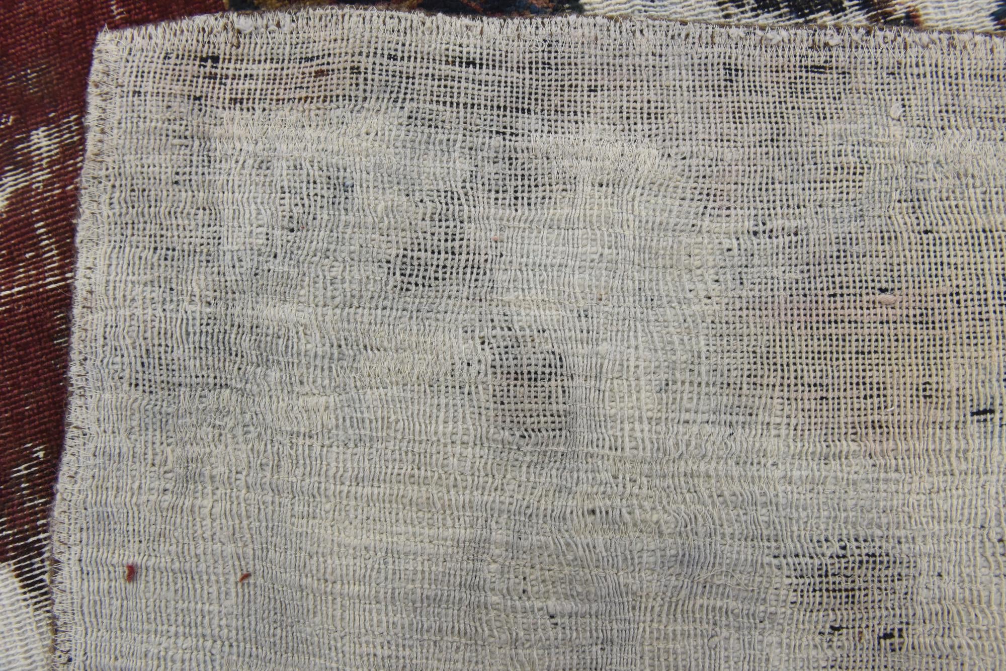 7' x 10' Hand Knotted Ultra Vintage Persian Wool Rug