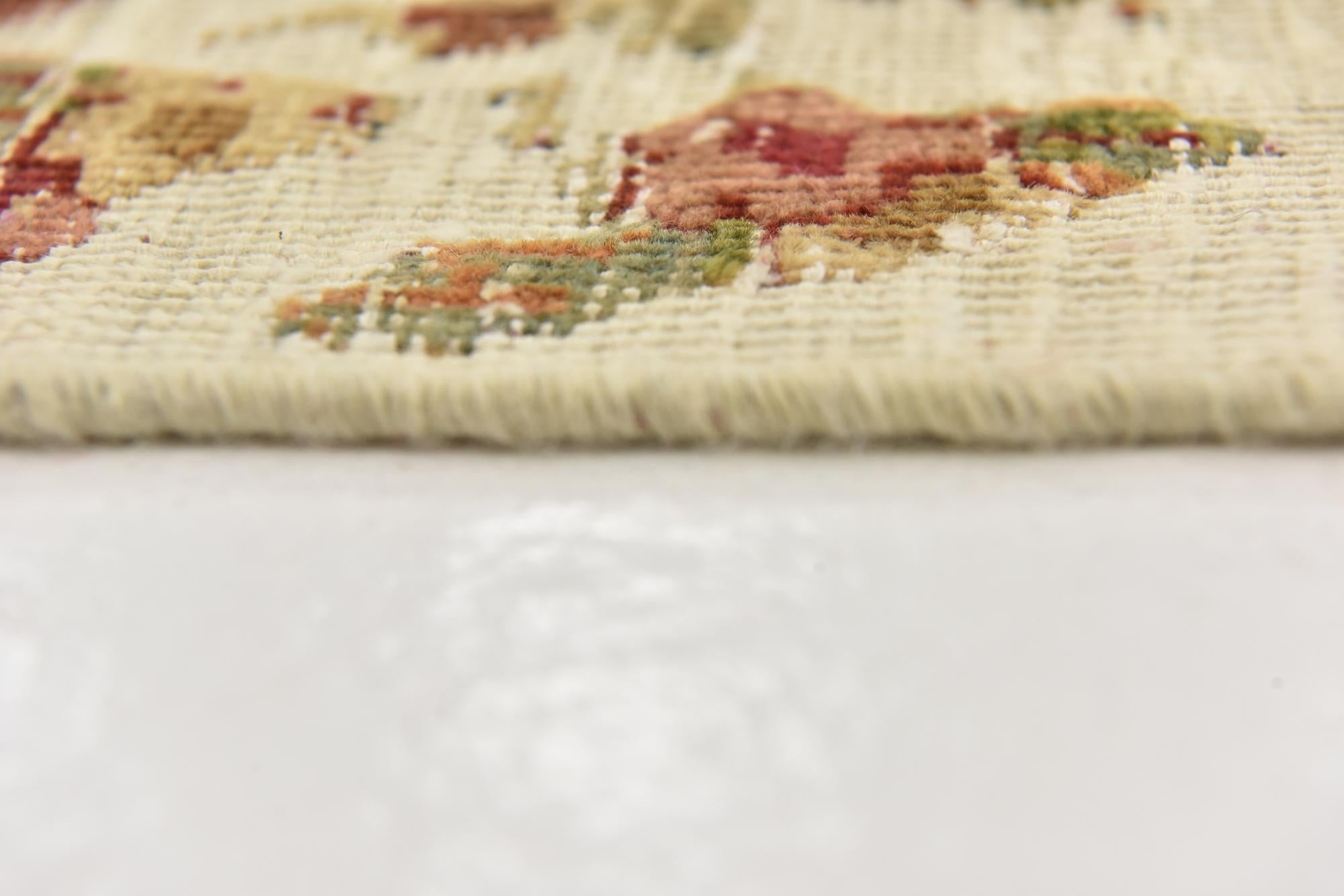 9' 4 x 13' 2 Hand Knotted Ultra Vintage Persian Wool Rug