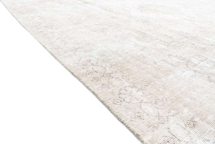 6' 9 x 9' 6 Hand Knotted Ultra Vintage Persian Wool Rug