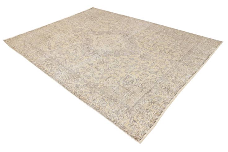 Detail image of 9' 5 x 12' 3 Hand Knotted Ultra Vintage Persian Wool Rug