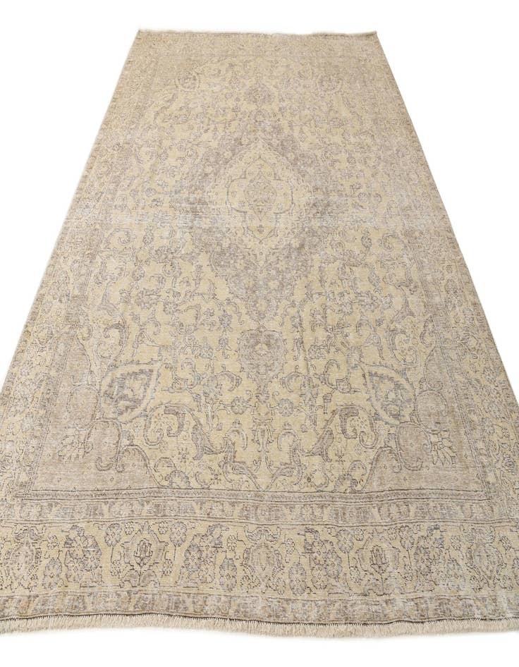 Detail image of 9' 5 x 12' 3  Hand Knotted Ultra Vintage Persian Wool Rug