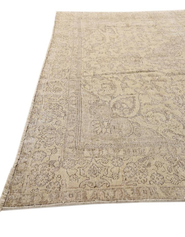 Detail image of 9' 5 x 12' 3  Hand Knotted Ultra Vintage Persian Wool Rug