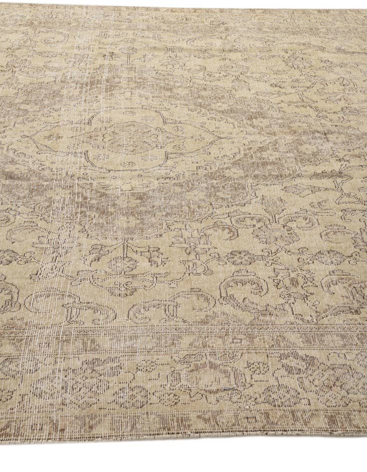 Detail image of 9' 5 x 12' 3  Hand Knotted Ultra Vintage Persian Wool Rug