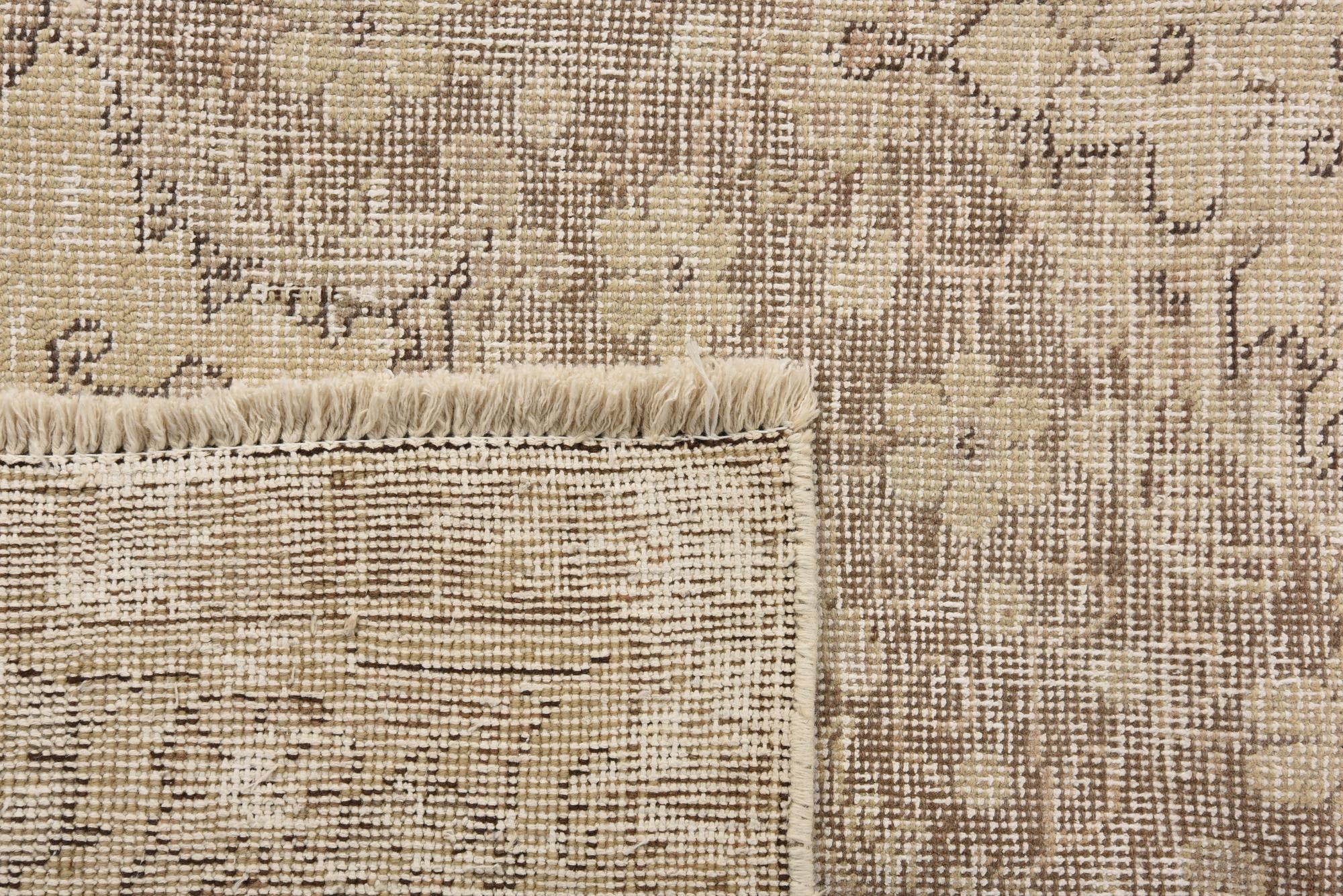 9' 5 x 12' 3 Hand Knotted Ultra Vintage Persian Wool Rug