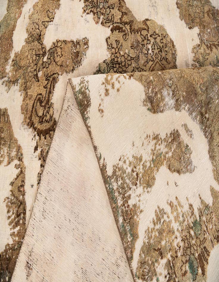 Detail image of 9' 4 x 12' 2  Hand Knotted Ultra Vintage Persian Wool Rug