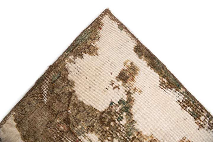 9' 4 x 12' 2 Hand Knotted Ultra Vintage Persian Wool Rug
