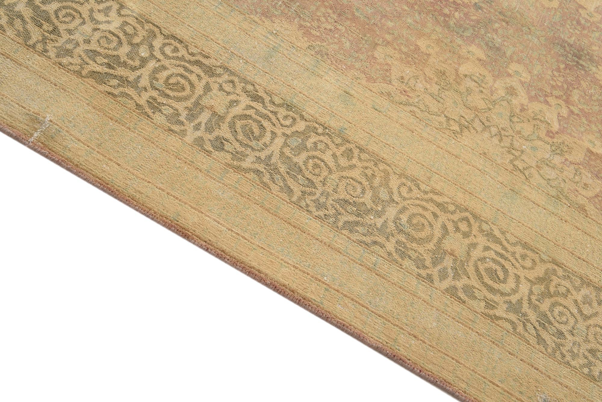 8' 5 x 11' 3 Hand Knotted Ultra Vintage Persian Wool Rug