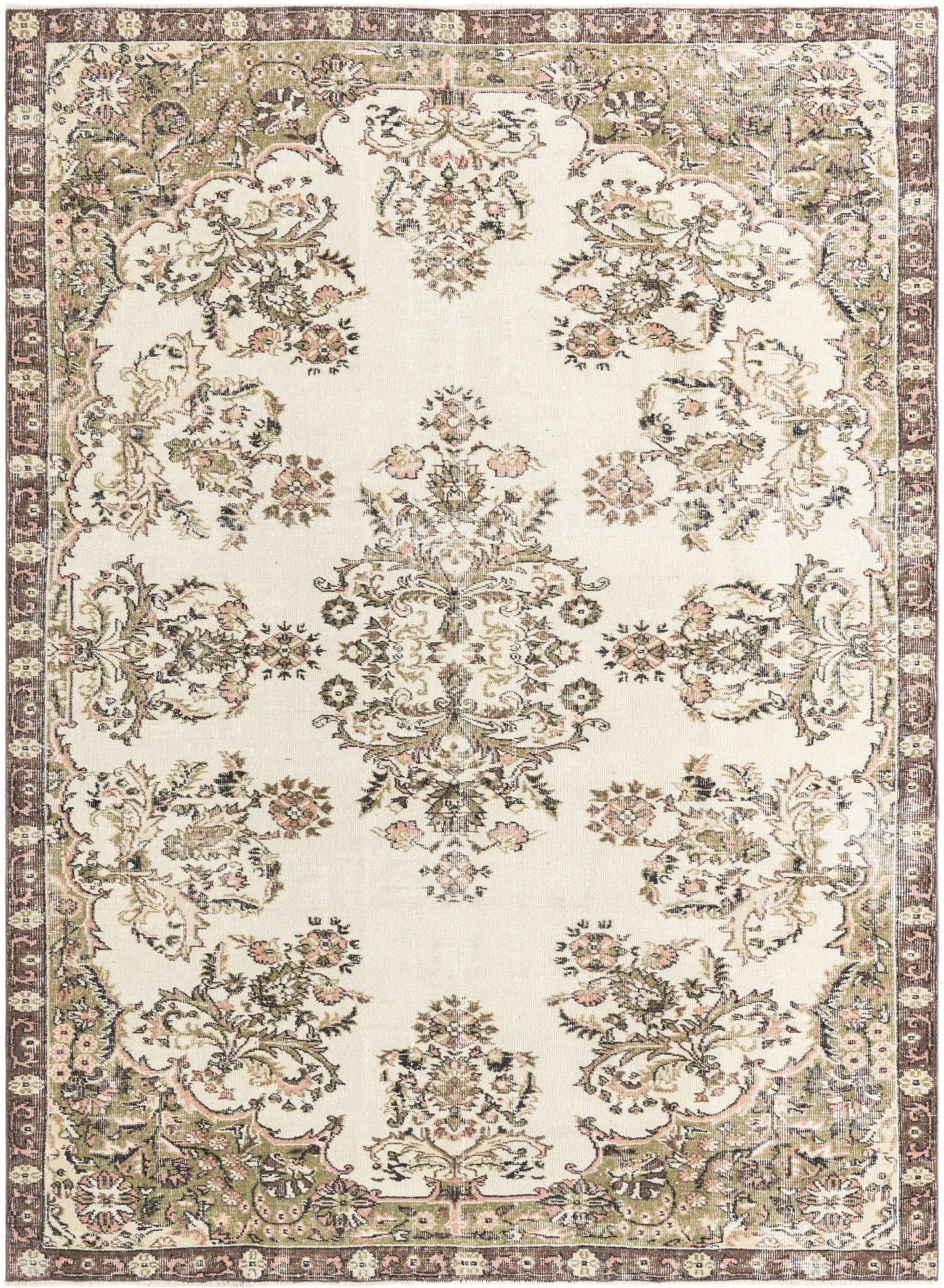 6' 10 x 9' 5 Ultra Vintage Wool Rug