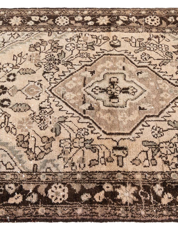 Detail image of 3' 7 x 5' 1  Hand Knotted Ultra Vintage Persian Wool Rug