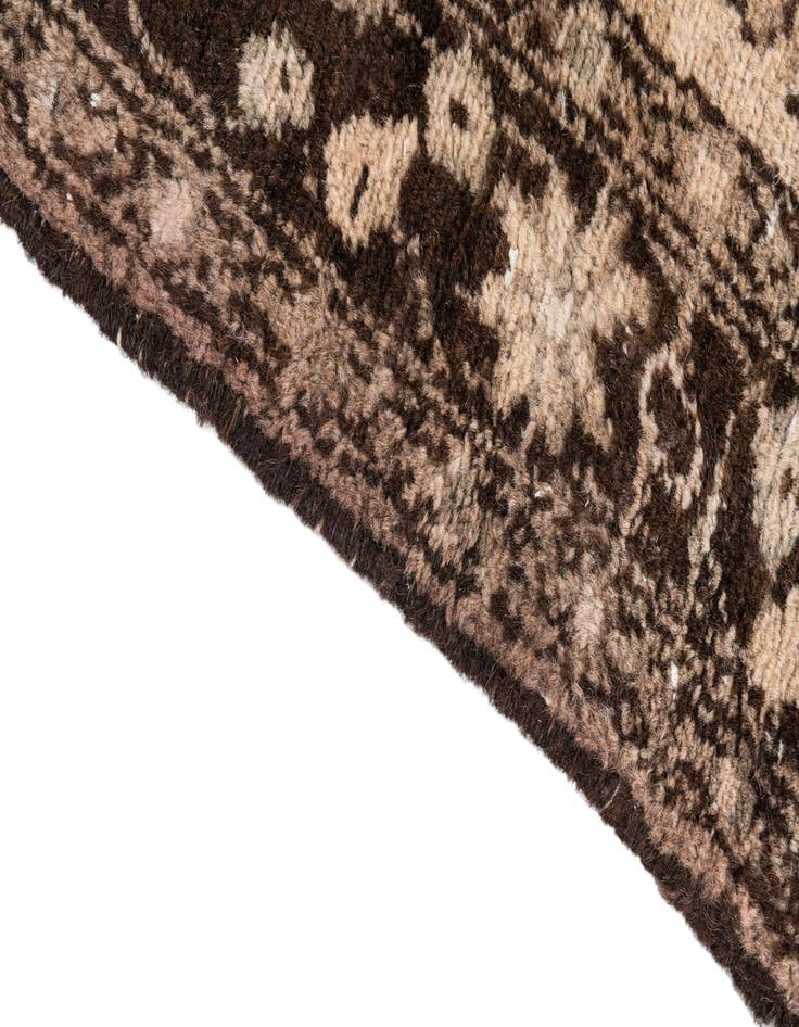 Detail image of 3' 7 x 5' 1  Hand Knotted Ultra Vintage Persian Wool Rug