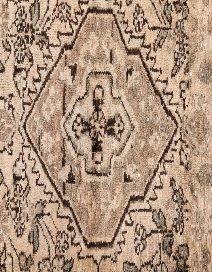 Detail image of 3' 7 x 5' 1  Hand Knotted Ultra Vintage Persian Wool Rug