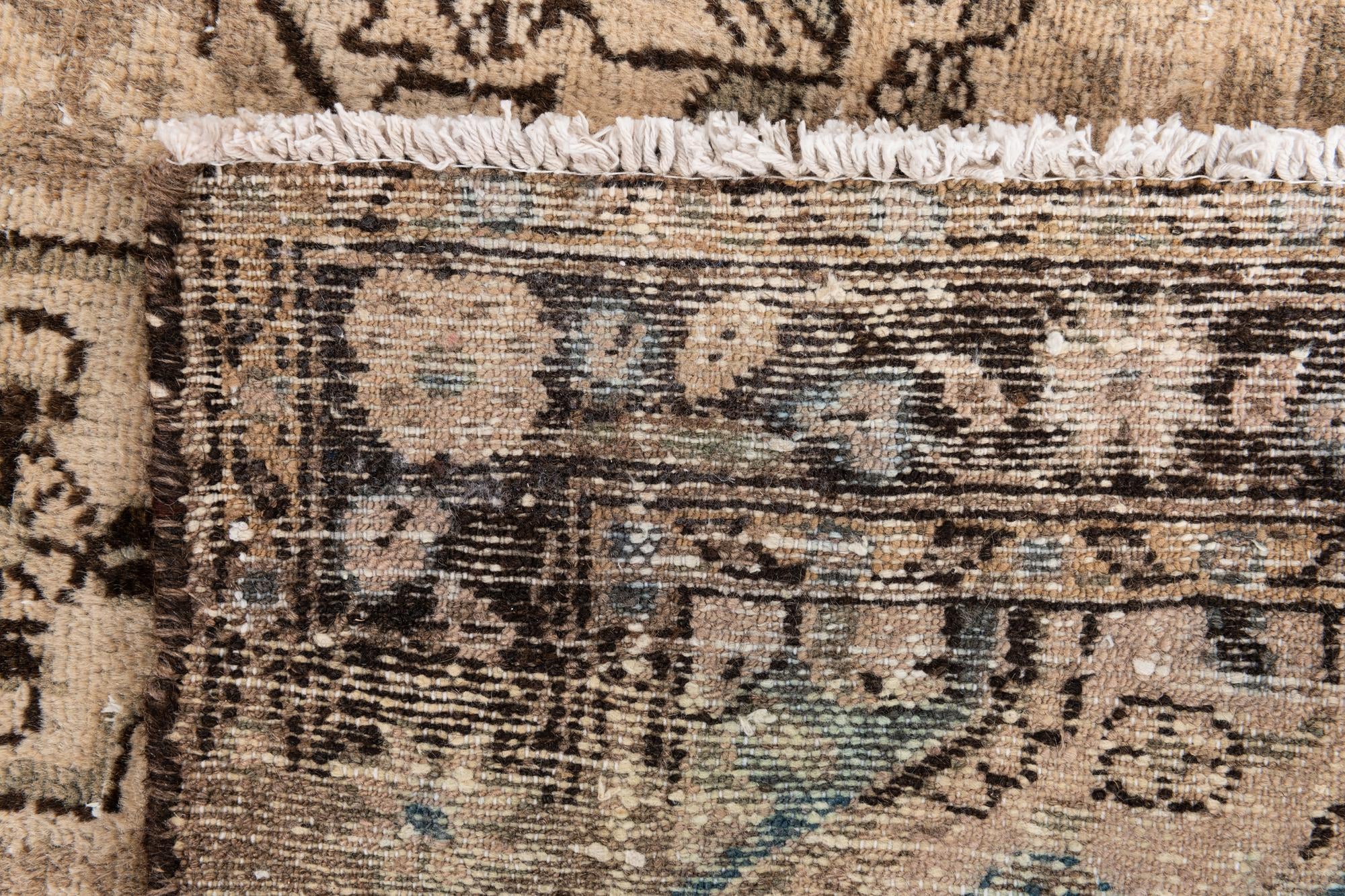 3' 7 x 5' 1 Hand Knotted Ultra Vintage Persian Wool Rug